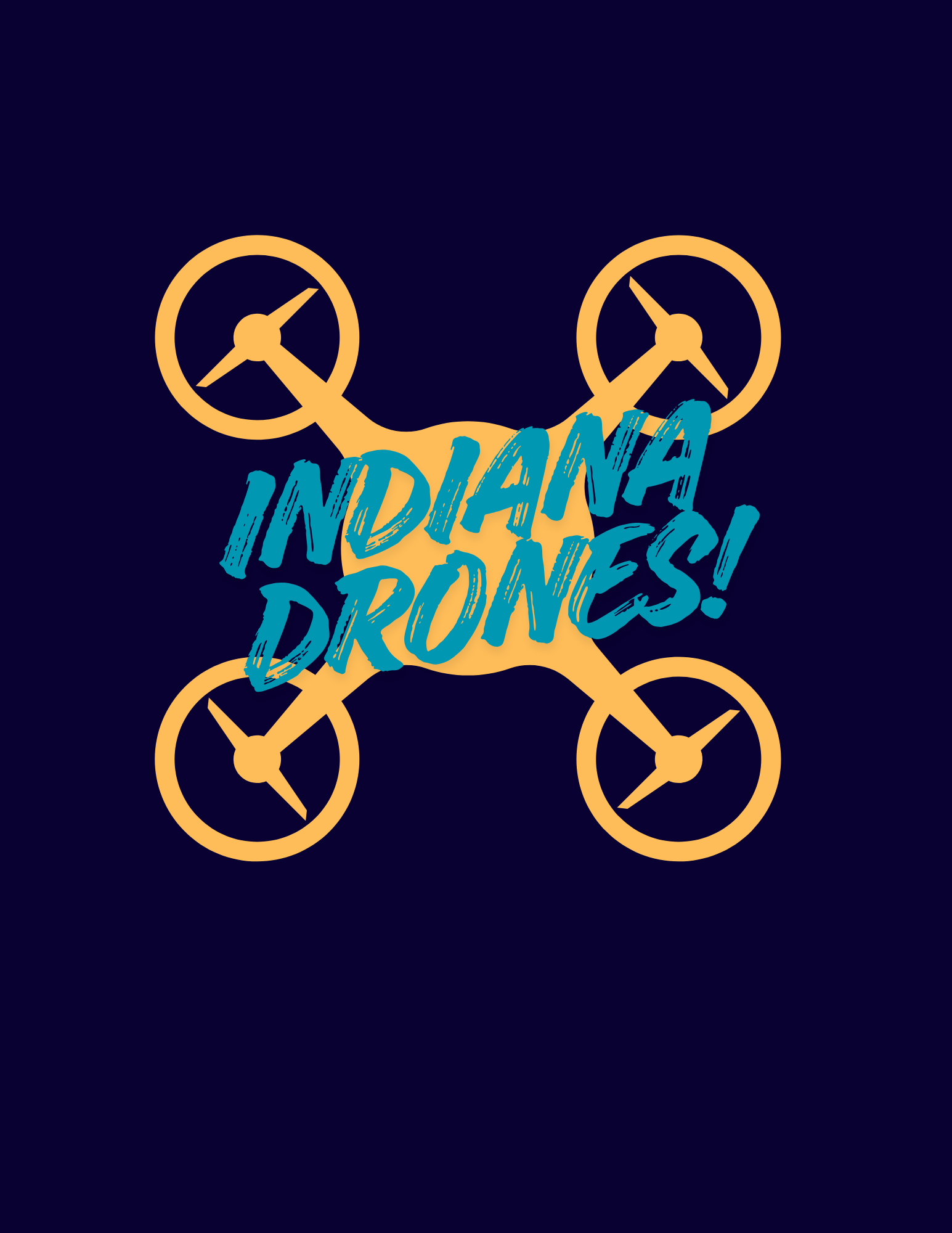 Indiana Drones logo